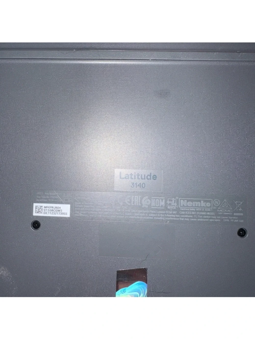 Dell Laptop - Dark Gray Matte Finish